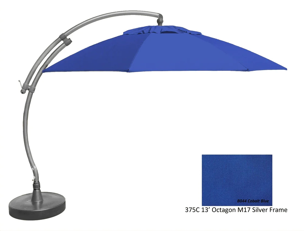13 Curve Umbrella Cantilever Patio Umbrella Sun Garden Usa Cantilever Umbrella