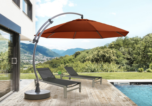 Sun Garden Usa Cantilever Umbrella Patio Parasol Sun Garden Usa Cantilever Umbrella, Sun Garden Umbrella Base