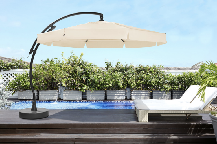 11 5t Sr Octagon Cantilever Patio Umbrella Sun Garden Usa 11 5t Sr Octagon Cantilever Patio, Sun Garden Umbrella Base