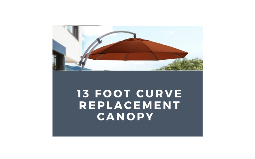 Sun Garden Replacement Canopy — SUN GARDEN USA Cantilever Umbrella