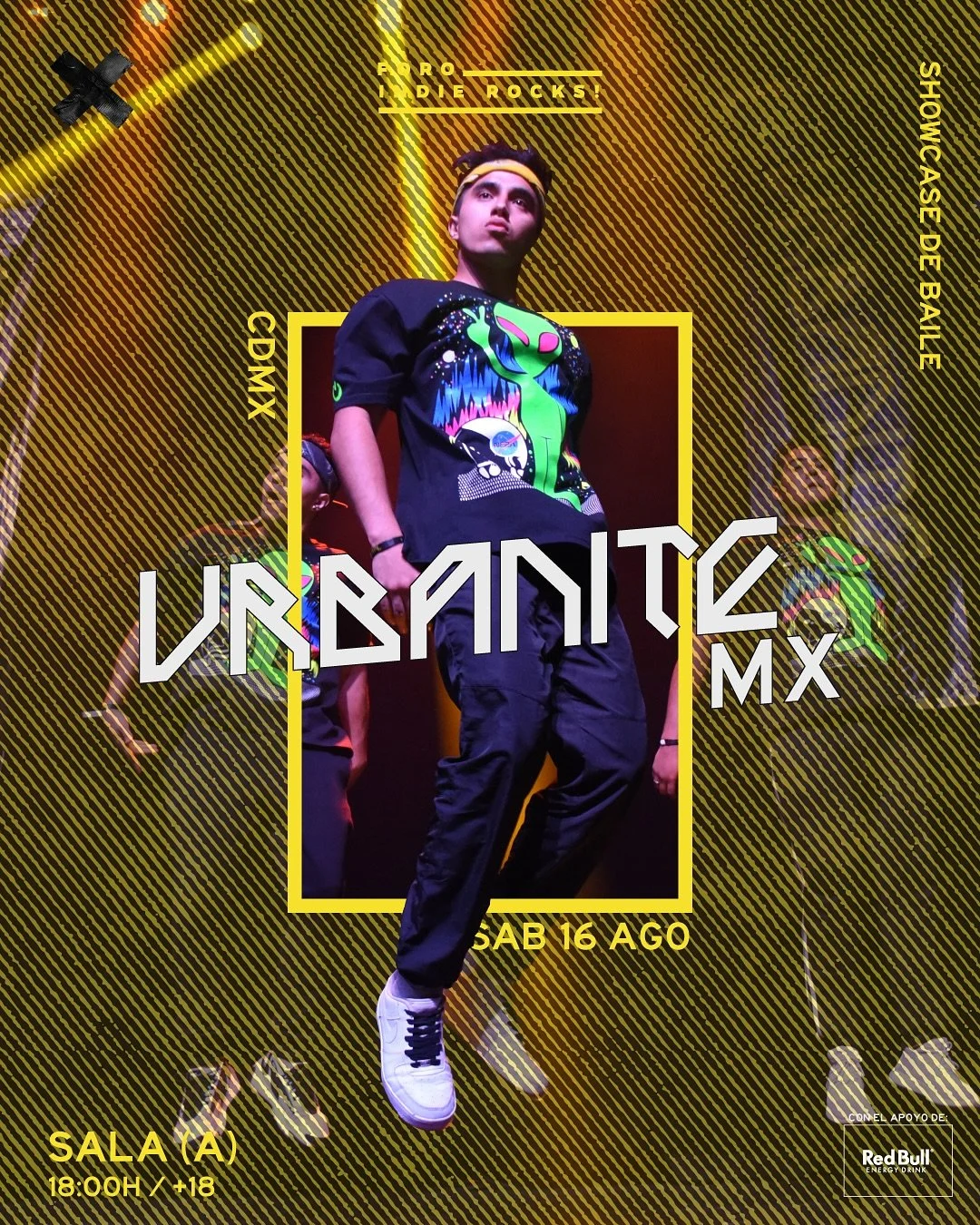 🇲🇽 &iexcl;URBANITE M&Eacute;XICO LLEGA! 🇲🇽

La espera termin&oacute; - &iexcl;Urbanite Dance Showcase regresa a CDMX! 🗓️ S&aacute;b 16 Ago @foroindierocks

The wait is over - Urbanite Dance Showcase returns to CDMX! 🗓️ Sat, Aug 16th @foroindier