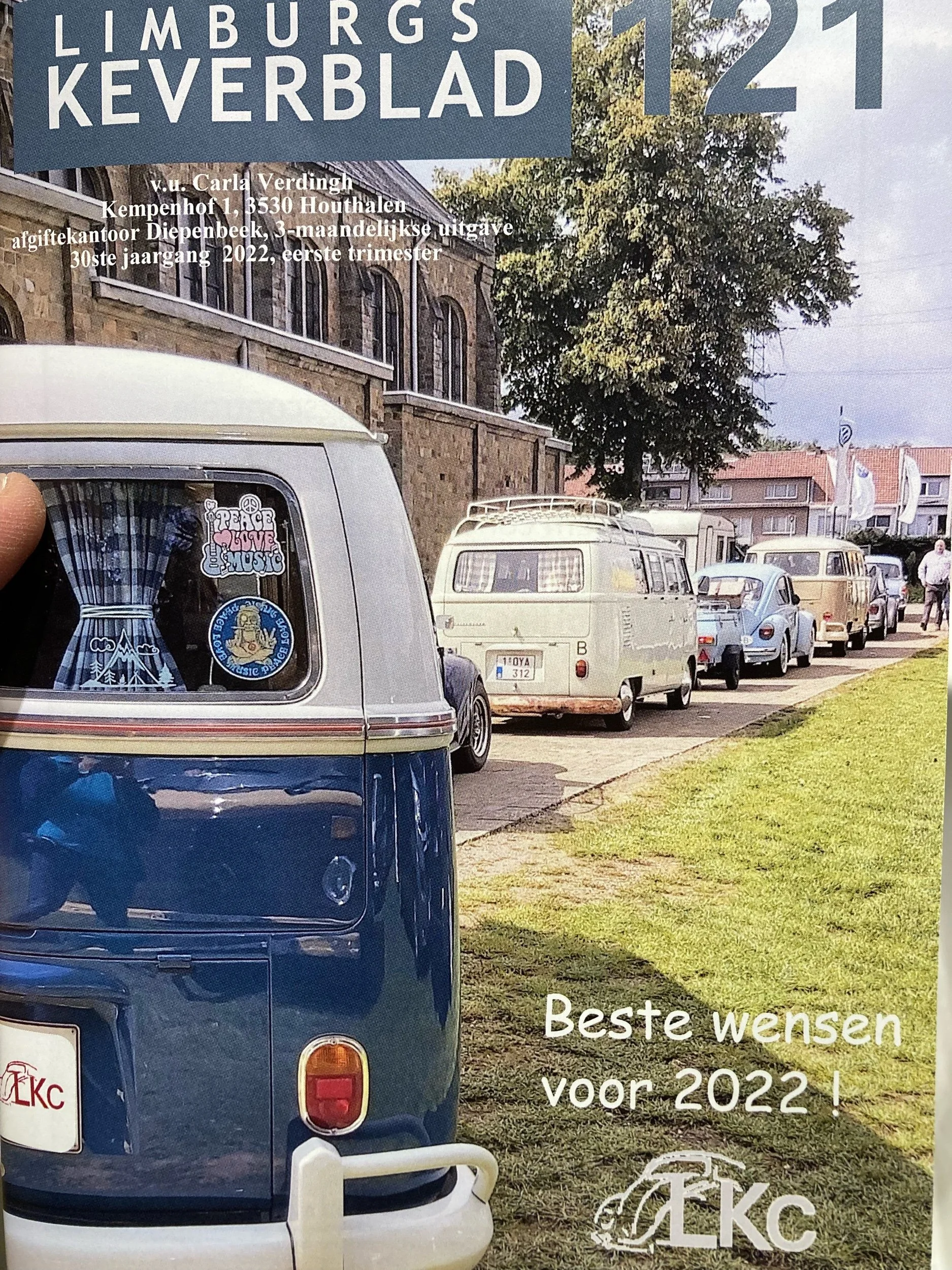 Keverblad Kalender Lidkaart