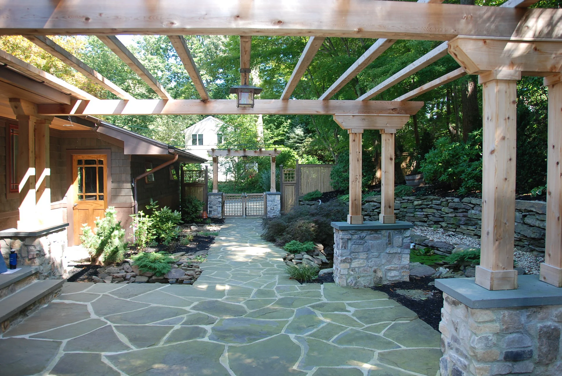 Rear Patio Pergola