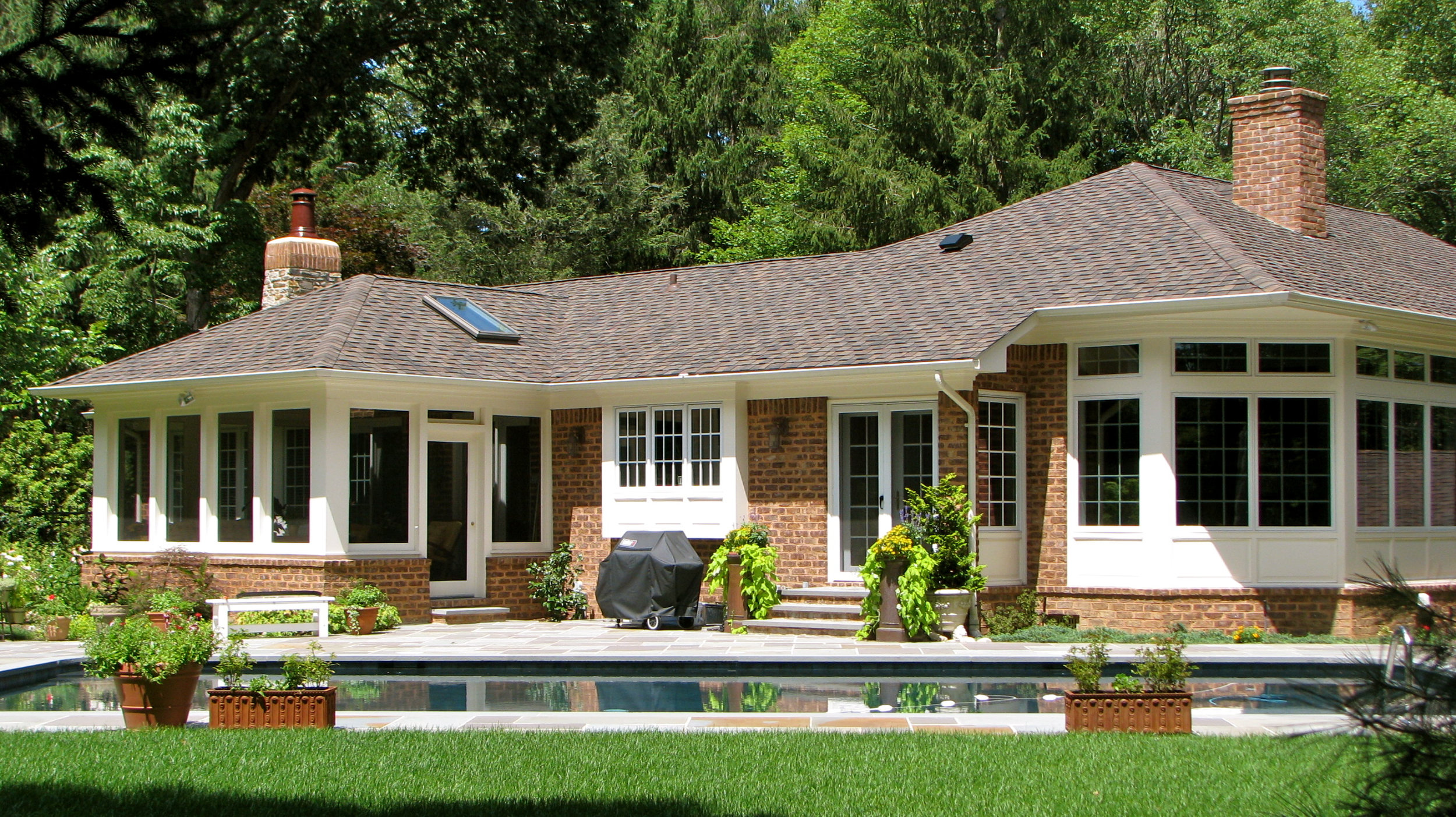 Rear Facade