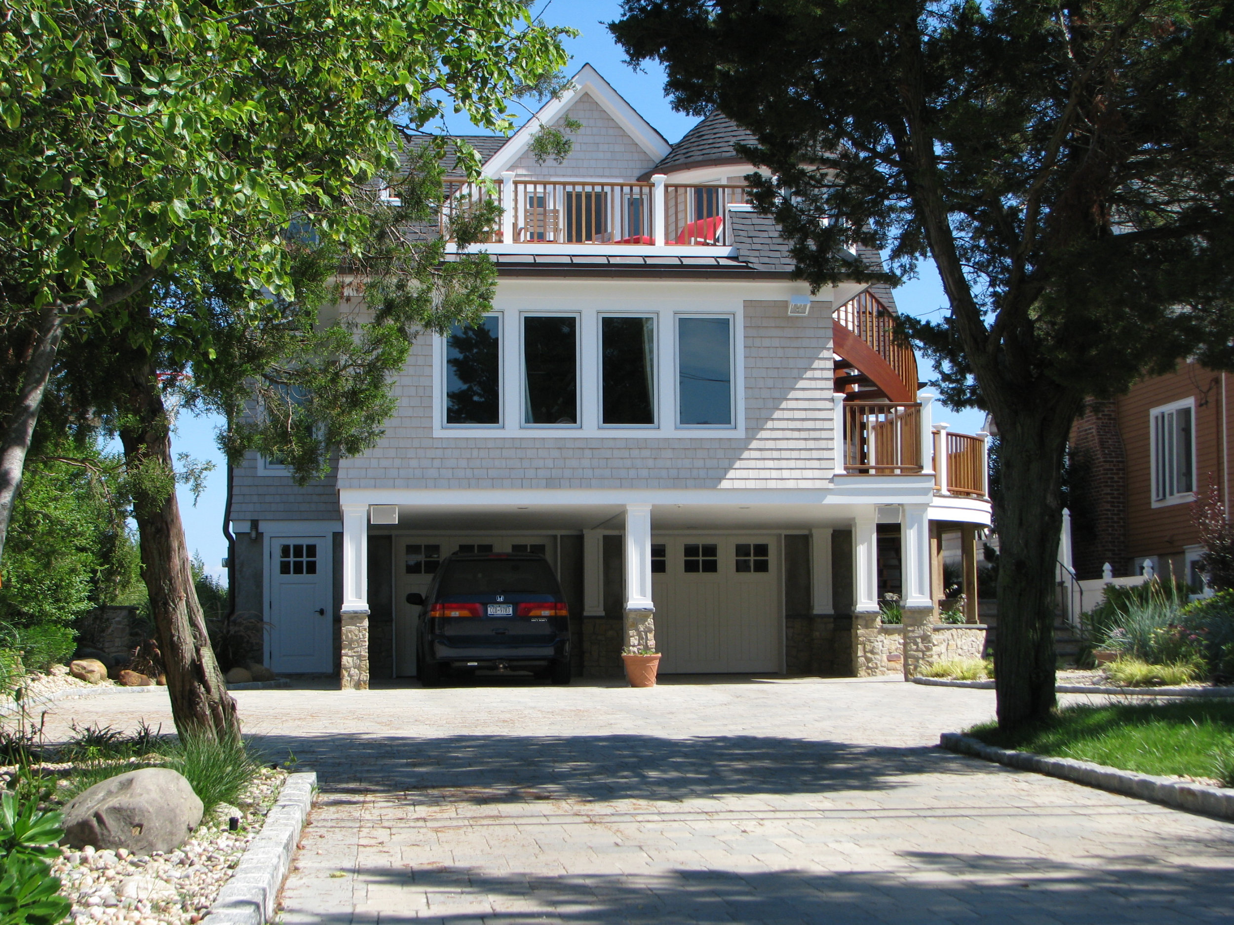 Driveway to Garage & Carport