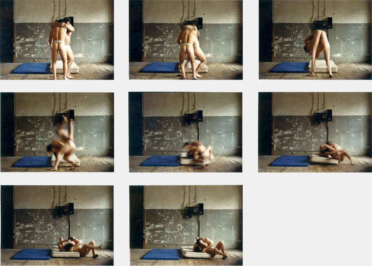  After Bacon/Muybridge: Coupled Figures/ Head and Arm       