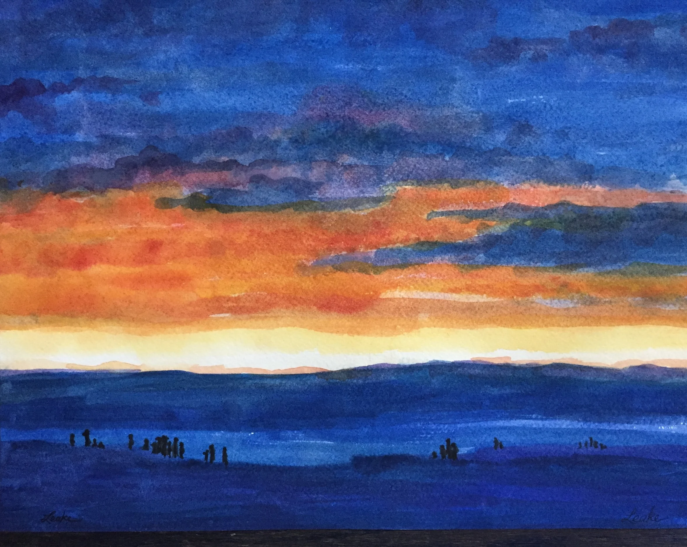 Sunset on Seascape Beach