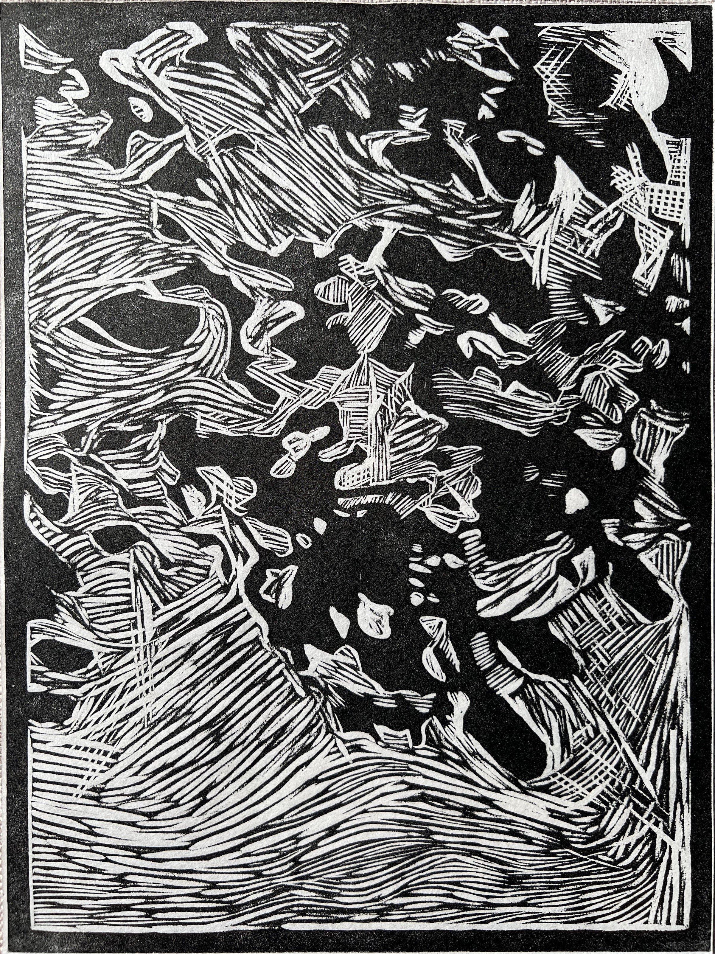 As they neared the shore each bar rose (2022)