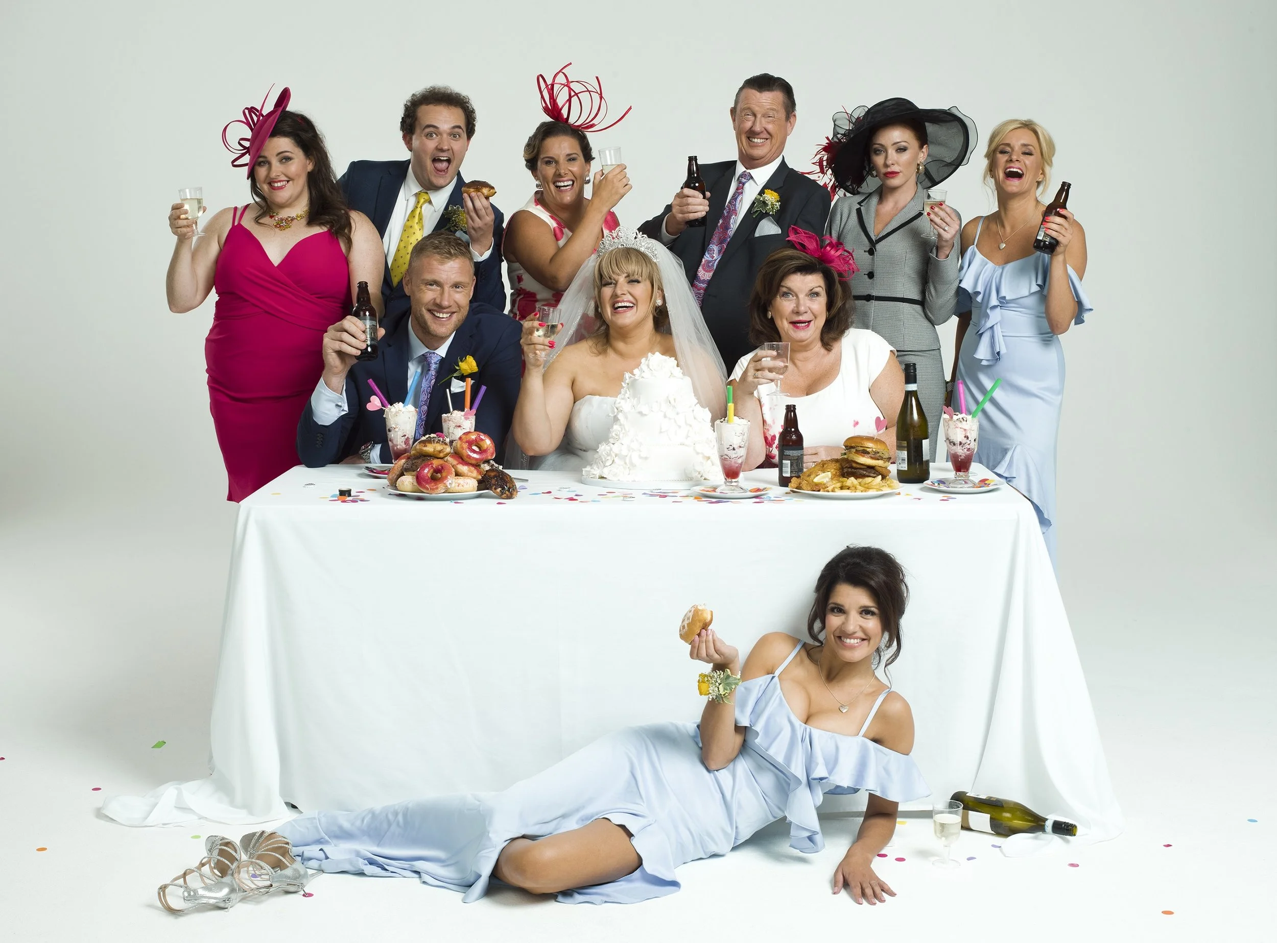 Full Company of Kay Mellor's Fat Friends the Musical. Photo by Jay Brooks..jpg
