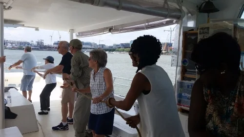 Learn! DC donors aboard the Bea Hayman Clark