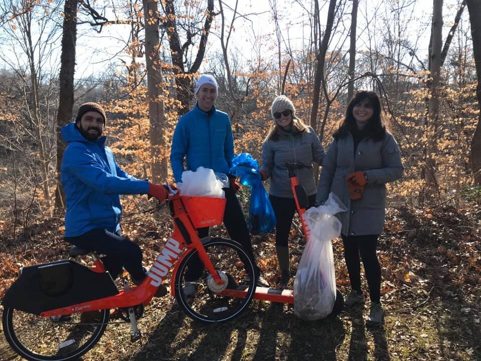 The Next Gen Giving Circle is cultivating the next generation of philanthropists by pooling resources and hosting service events, including a trash clean up at Rock Creek Park.