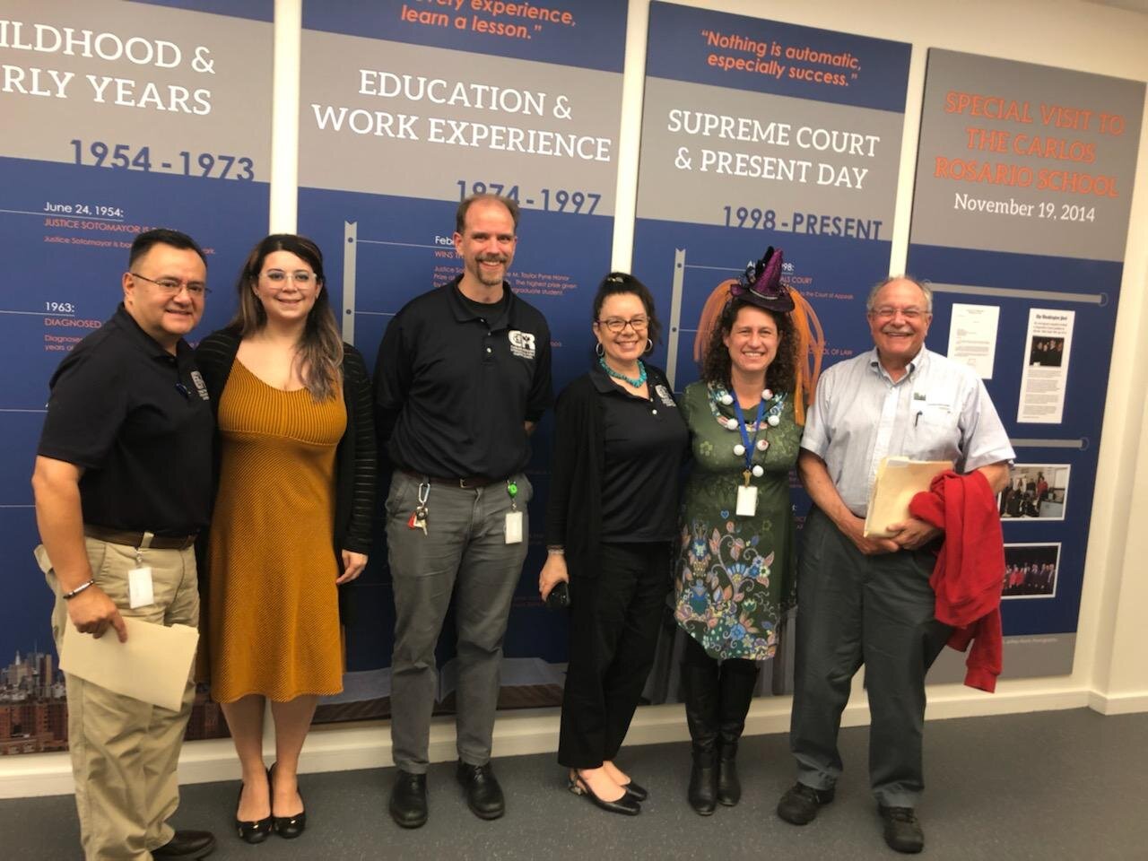 Sharing DC members visited Carlos Rosario Public Charter School to learn about a workforce program helping adults build skills and credentials in the construction industry to advance in their careers.