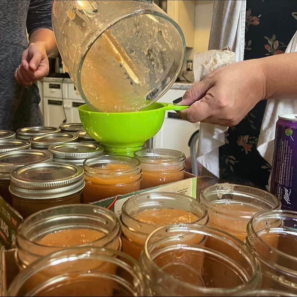 Last week on Thursday our offering was canning applesauce! The whole building smelled so amazing!! The kids also really loved playing a game called mafia all together at the end of the day.