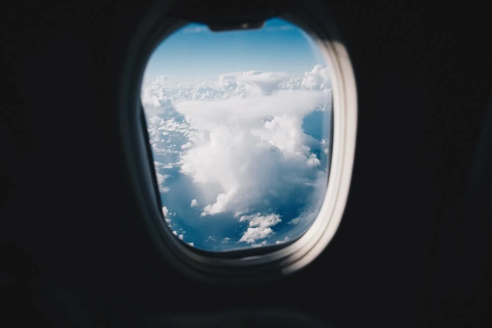 5 Ways To Recharge After Traveling - view from the plane, Honolulu, Hawaii