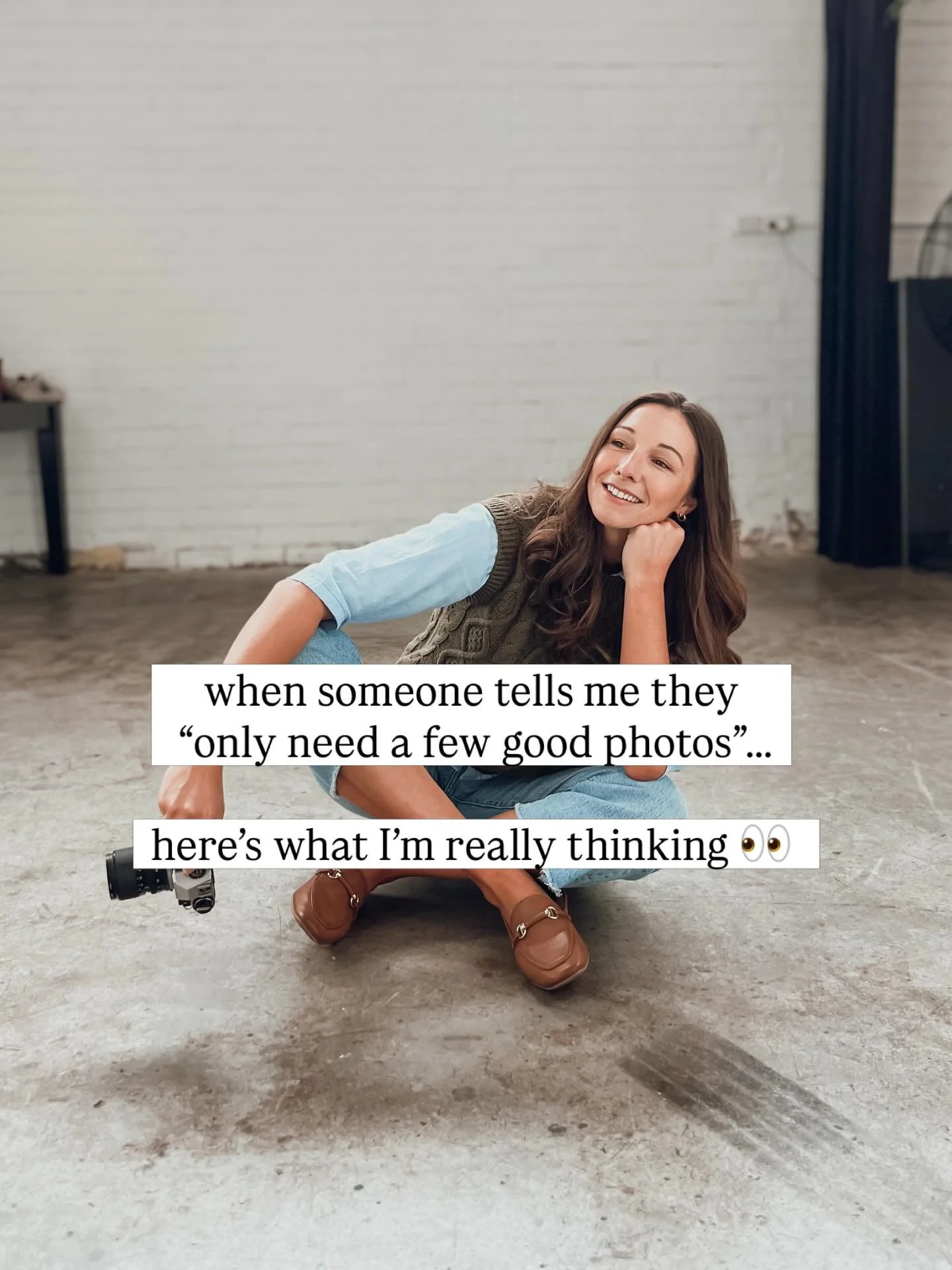 Swipe through to enter my internal monologue. 😉 spoiler alert: your brand deserves more than just a few good photos&hellip; 

Bookings are open for April - June (then I&rsquo;m off traveling for 2 months ✈️) 

Comment BRAND and I&rsquo;ll send you t