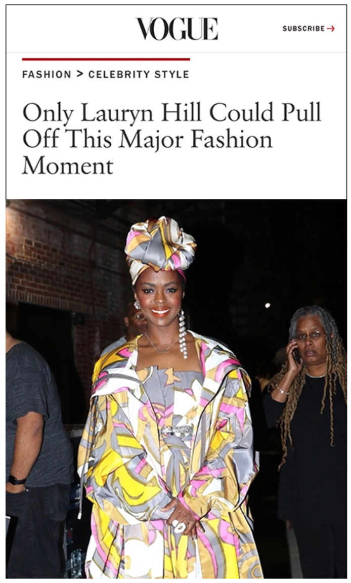 VOGUE | LAURYN HILL