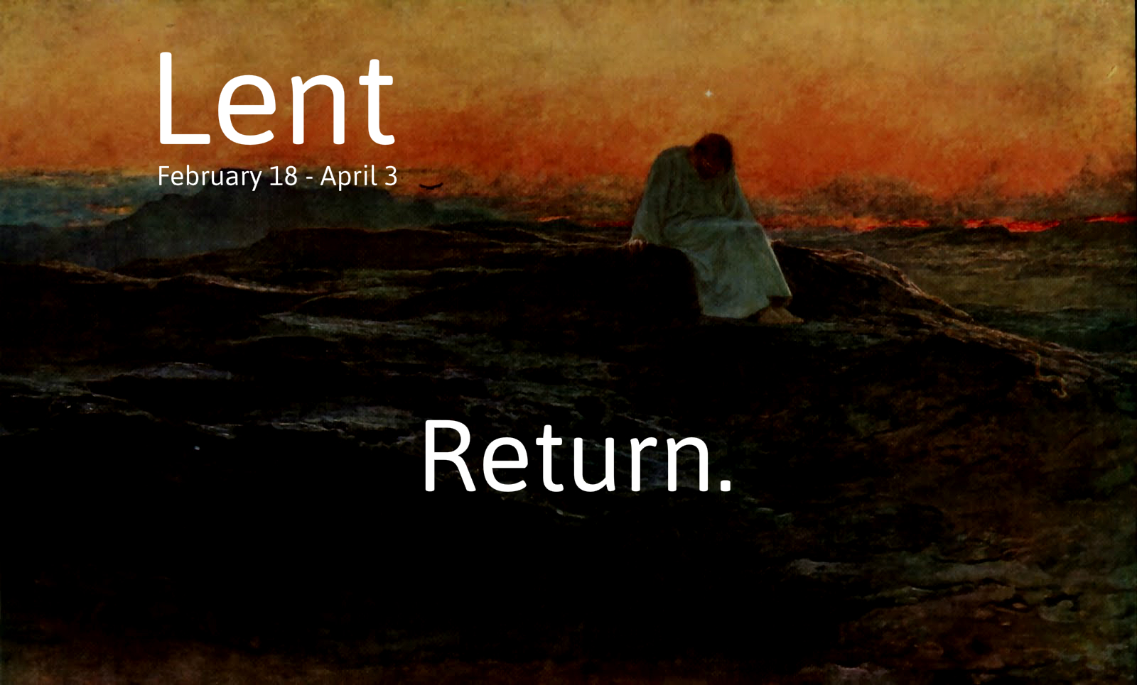 Lent 1: The Wilderness