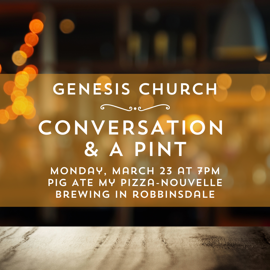 Conversation &amp; a Pint