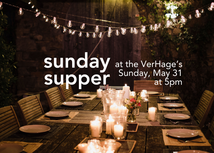 Sunday Supper at the VerHages