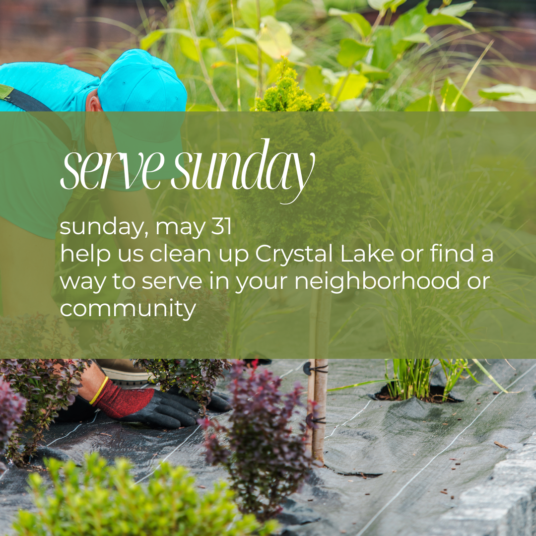 Service Sunday - No Worship Service
