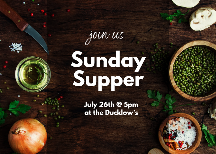 Ducklow Sunday Supper