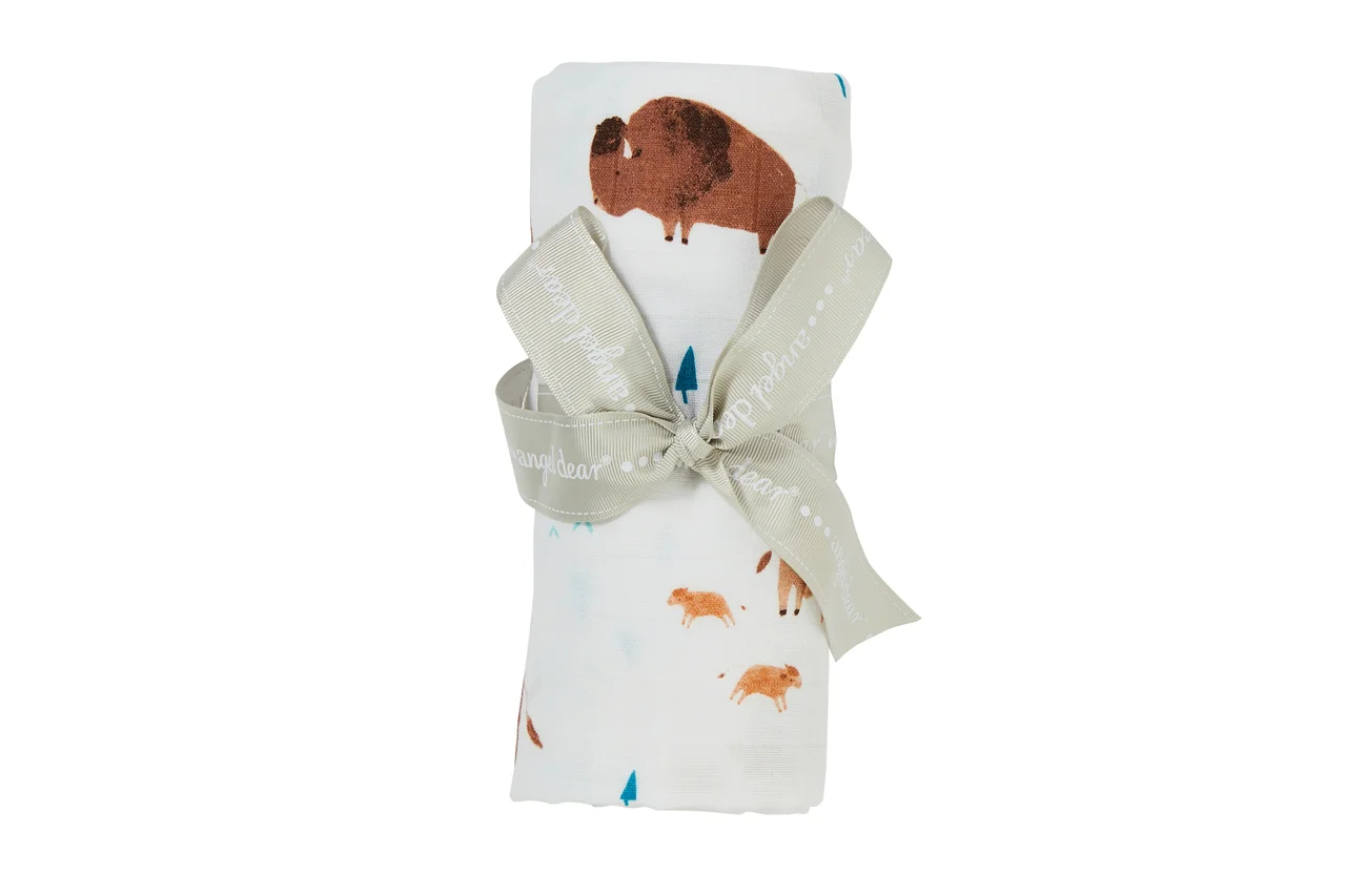 buffalo swaddle blanket