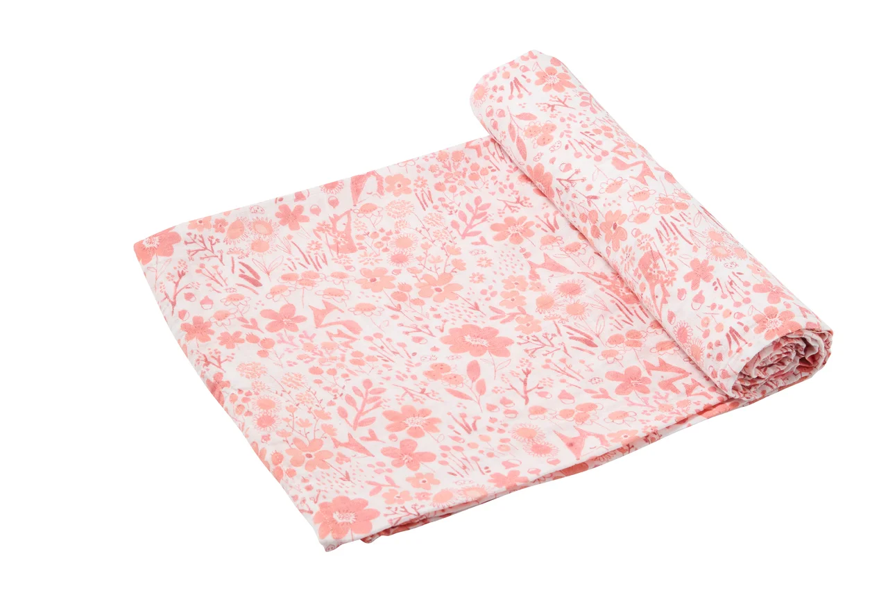 floral fox swaddle.jpg