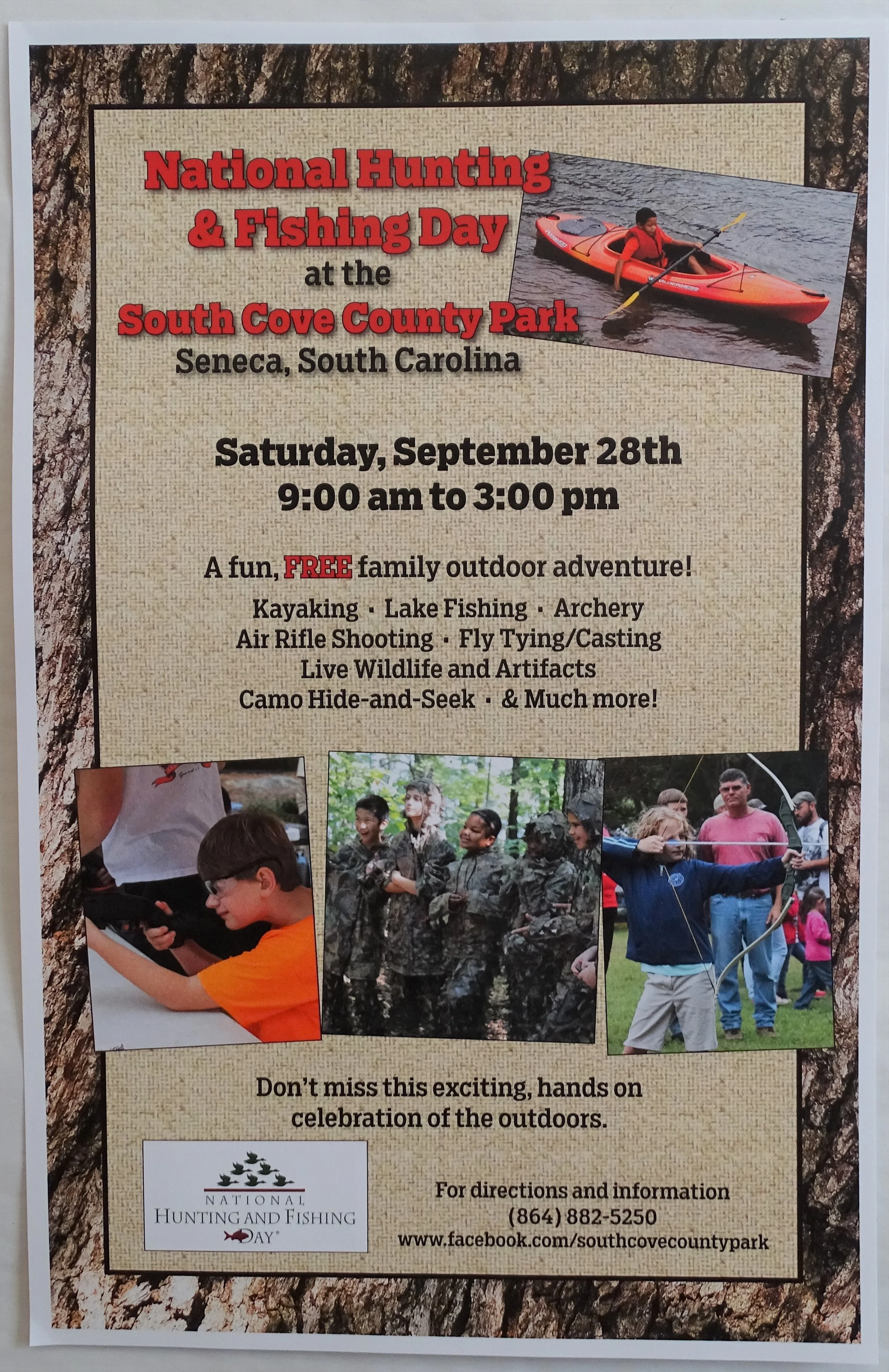 National Hunting and Fishing Day at South Cove Park