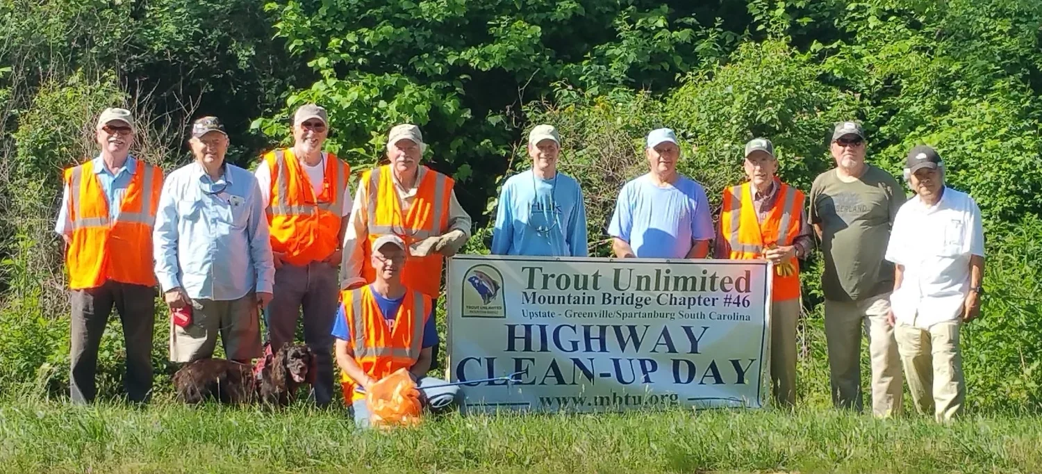 Road Side Cleanup along Highway 276 and Fishing Outing