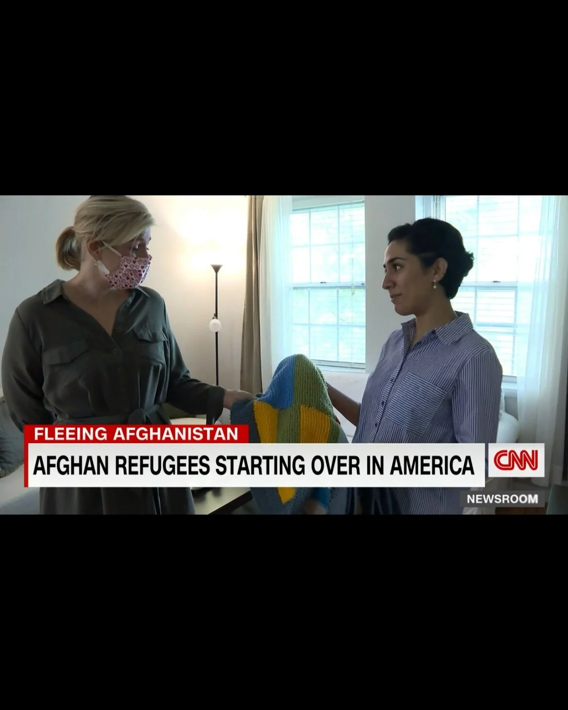 Welcome Blanket on CNN!