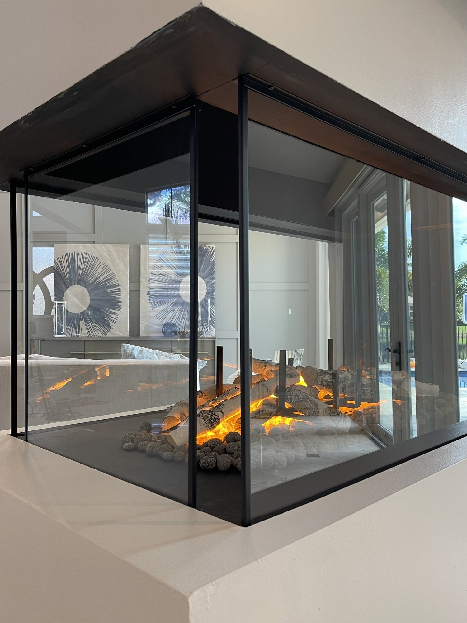 Upscale Fireplace — Boca Raton, FL