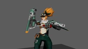 Pilot Girl Take Off 0224