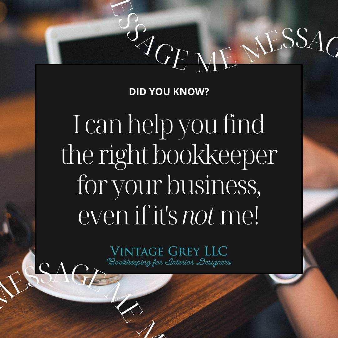 If you need ANY bookkeeping help, I want to be a resource for you! 👋 

If you&rsquo;re worried that your business is too small, too big, or just not in the right industry to work with me, don&rsquo;t let that stop you from shooting me a message. 

P