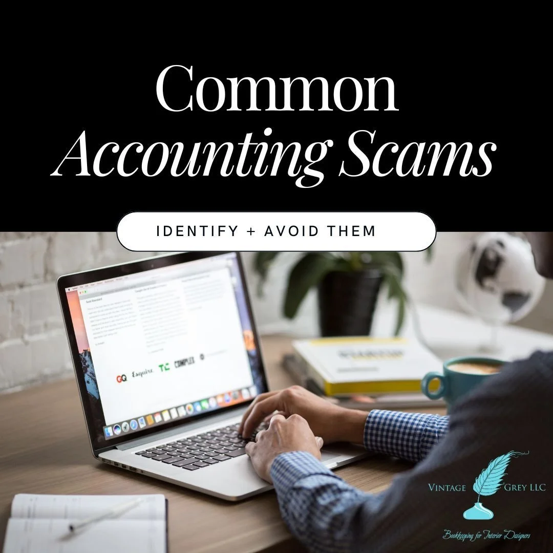 If posting this saves even ONE Interior Designer from becoming a victim of one of these scams, this post is totally worth it! 

I can almost *guarantee* you've received a phishing email at some point in your adult life, and I've gotta hand it to the 