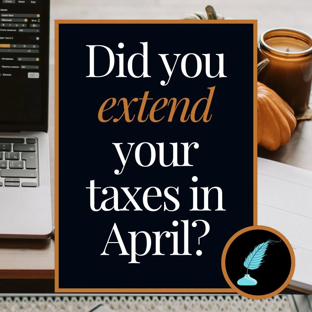 👋 If you did, this post is for you! 

October 15th is the due date for most* extended Form 1040 and Form 1120 returns.

If you've filed for an extension and you don't file your tax return by this date, you may be subject to failure-to-file penalties