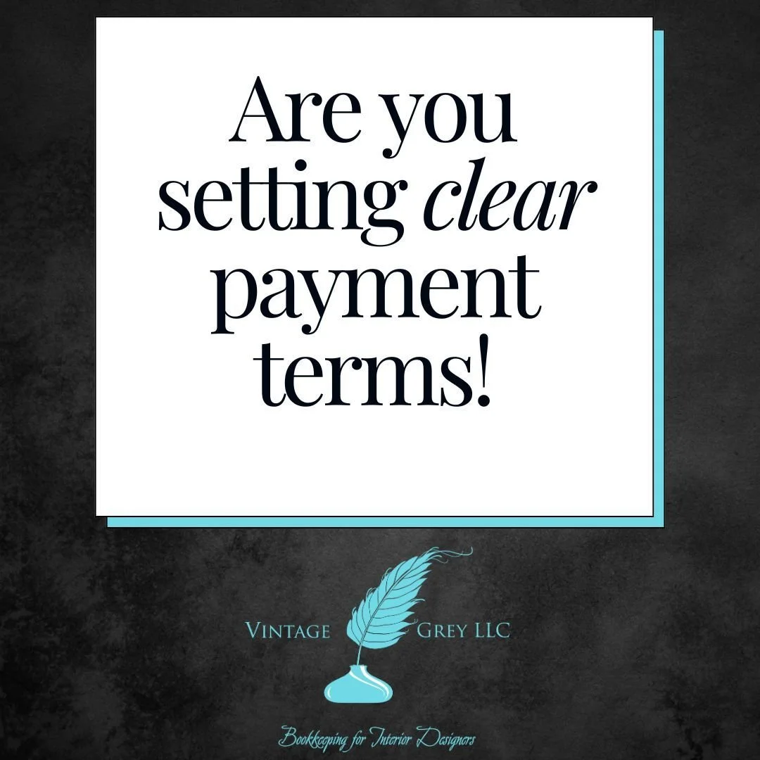 Want to make it as EASY as possible for your clients to pay you? 💸

This starts with outlining clear payment terms on your invoices and client contracts!

Clear payment terms include:

👉 Amount due
👉 Due date
👉 Preferred payment method
👉 Any pre