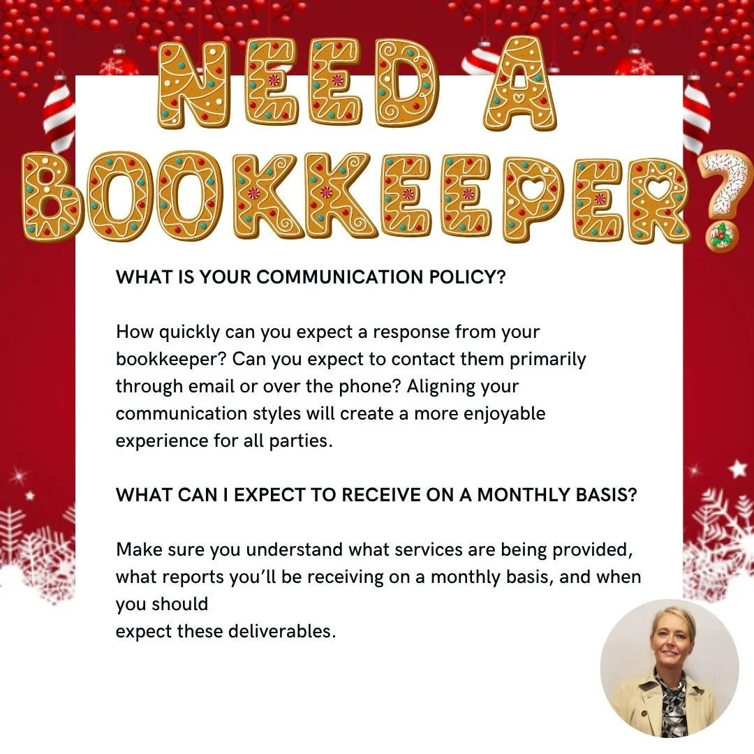 📲 Hopping on a discovery call with a bookkeeper can be intimidating if you don't know what to ask... so, today I'm solving that problem for you! 

Make sure you get these questions answered:

❓What prior experience do you have working with businesse
