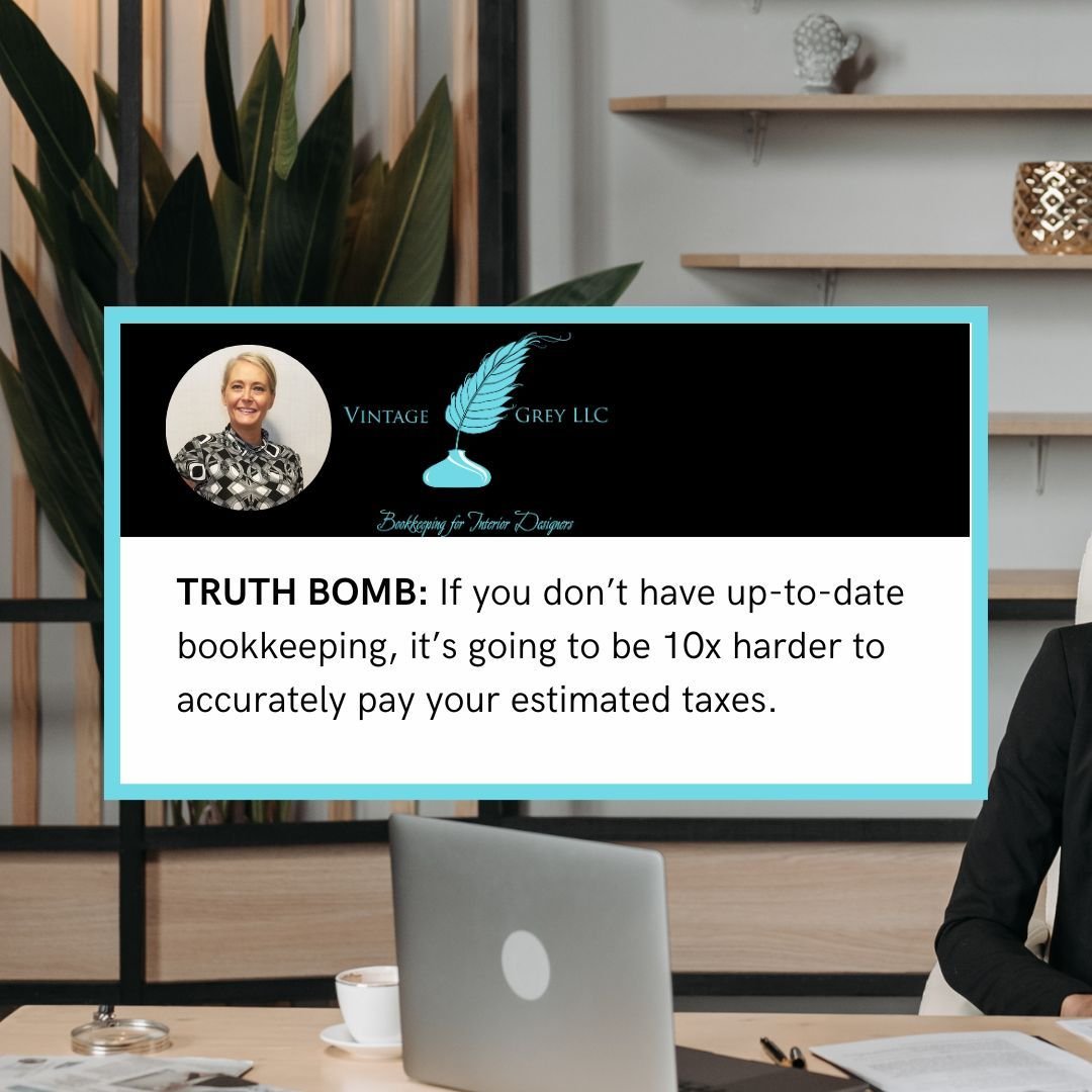 January 15th is when the  FINAL installment of your 2025 estimated taxes is due! 📆

The easiest way to avoid a HUGE tax bill in April is to keep up with quarterly payments (and it can help you avoid penalties &amp; fines too!).

😅 But, if you don't