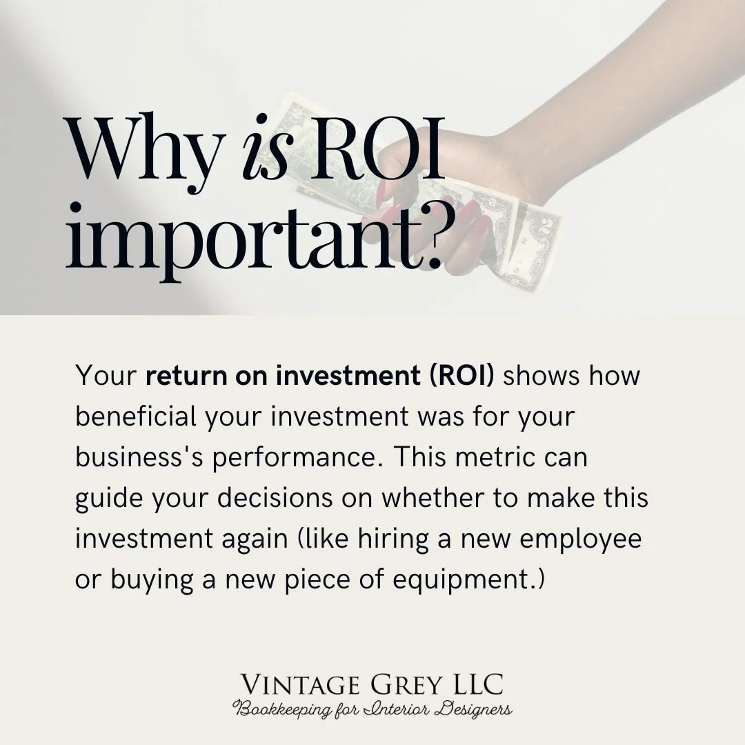 Did you know there's *actually* a formula to help you figure out if you got your money's worth?

It's called Return On Investment, or ROI for short! 💸

Your ROI shows just how beneficial (or NOT) an investment was at providing a benefit for your bus