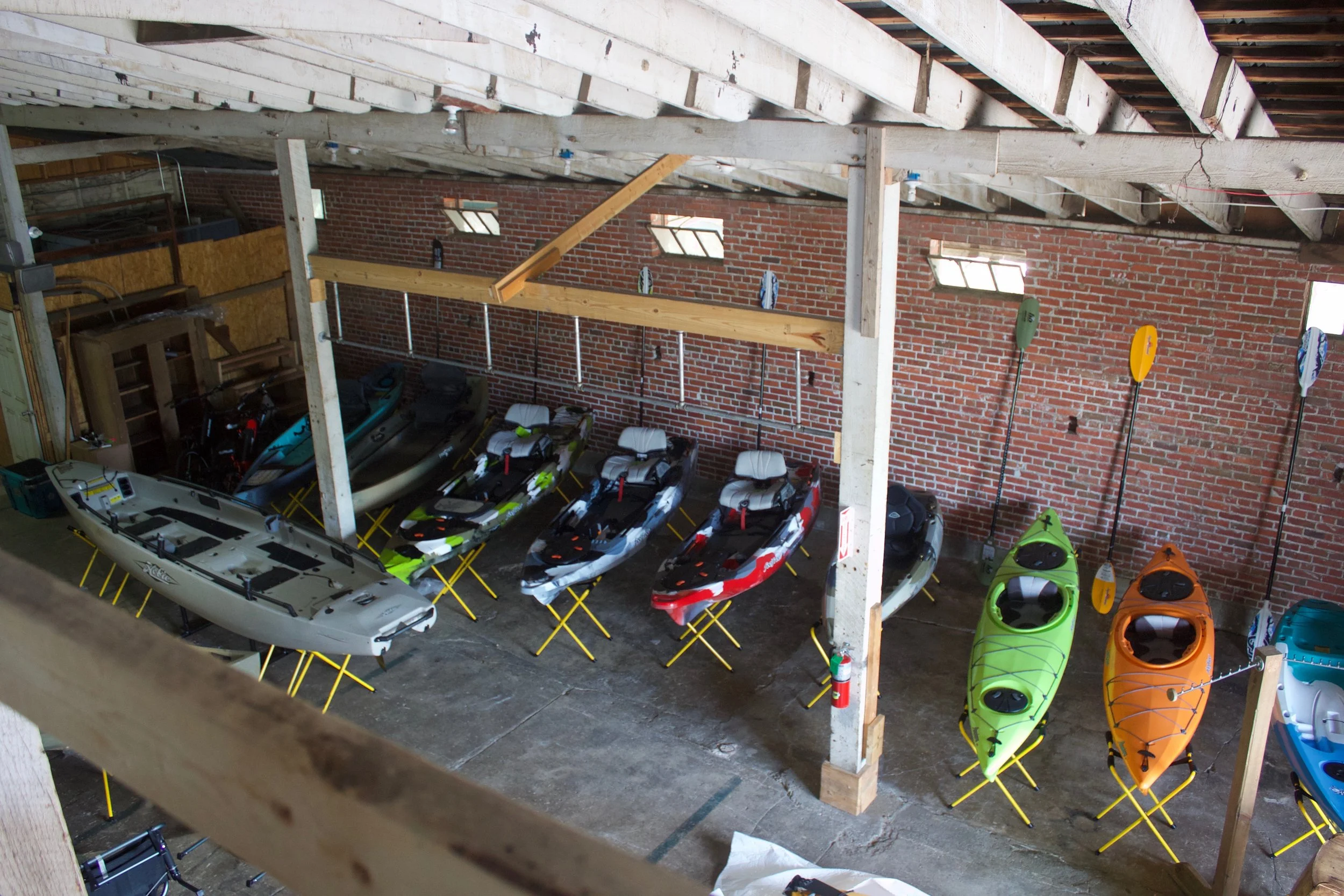 SY Wilson's sells everything, including kayaks.