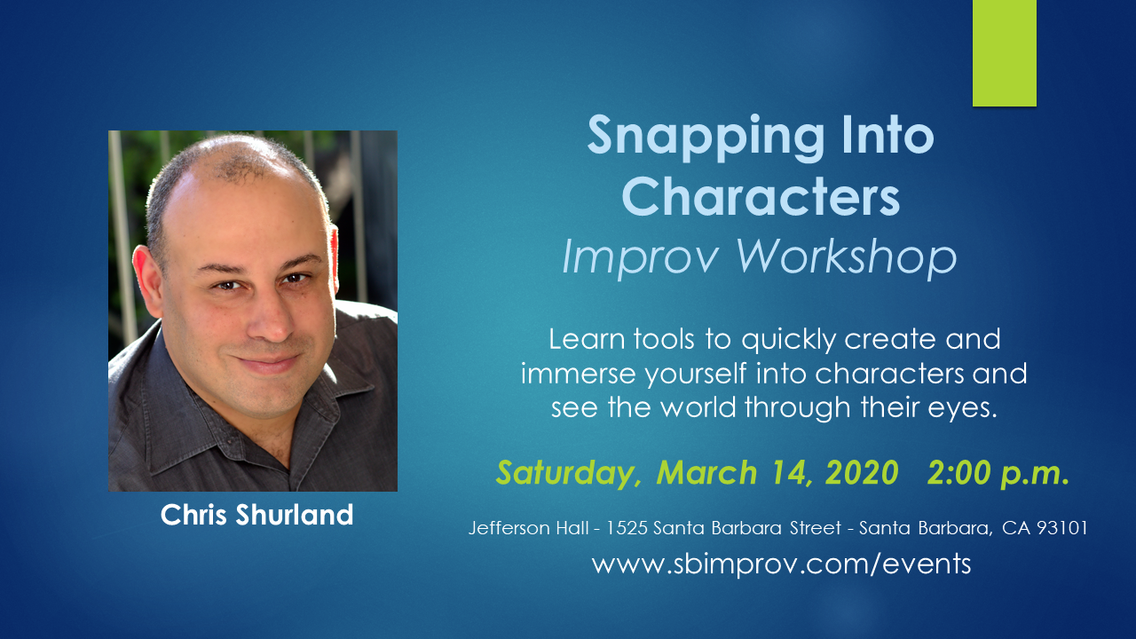 Workshop: Snapping Into Characters