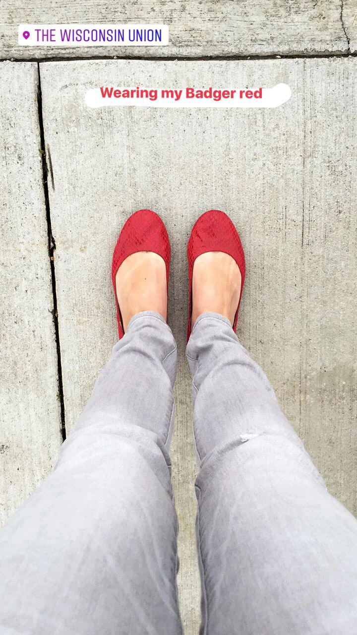 (Did I wear these on purpose? The answer is a definite yes.)