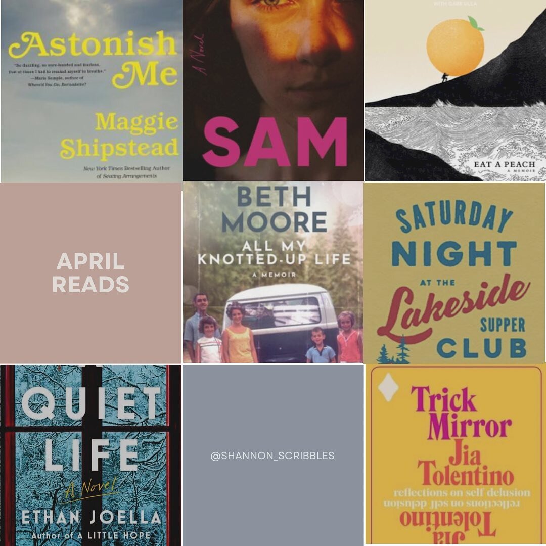 APRIL READS
⠀
1 // Astonish Me
⭐️⭐️⭐️⭐️
Someone recommended this novel in a &ldquo;what should I read next?&rdquo; thread. As soon as I heard it was set in the ballet world, I was all in. (Fun fact: I was in a pre-professional ballet program in high 