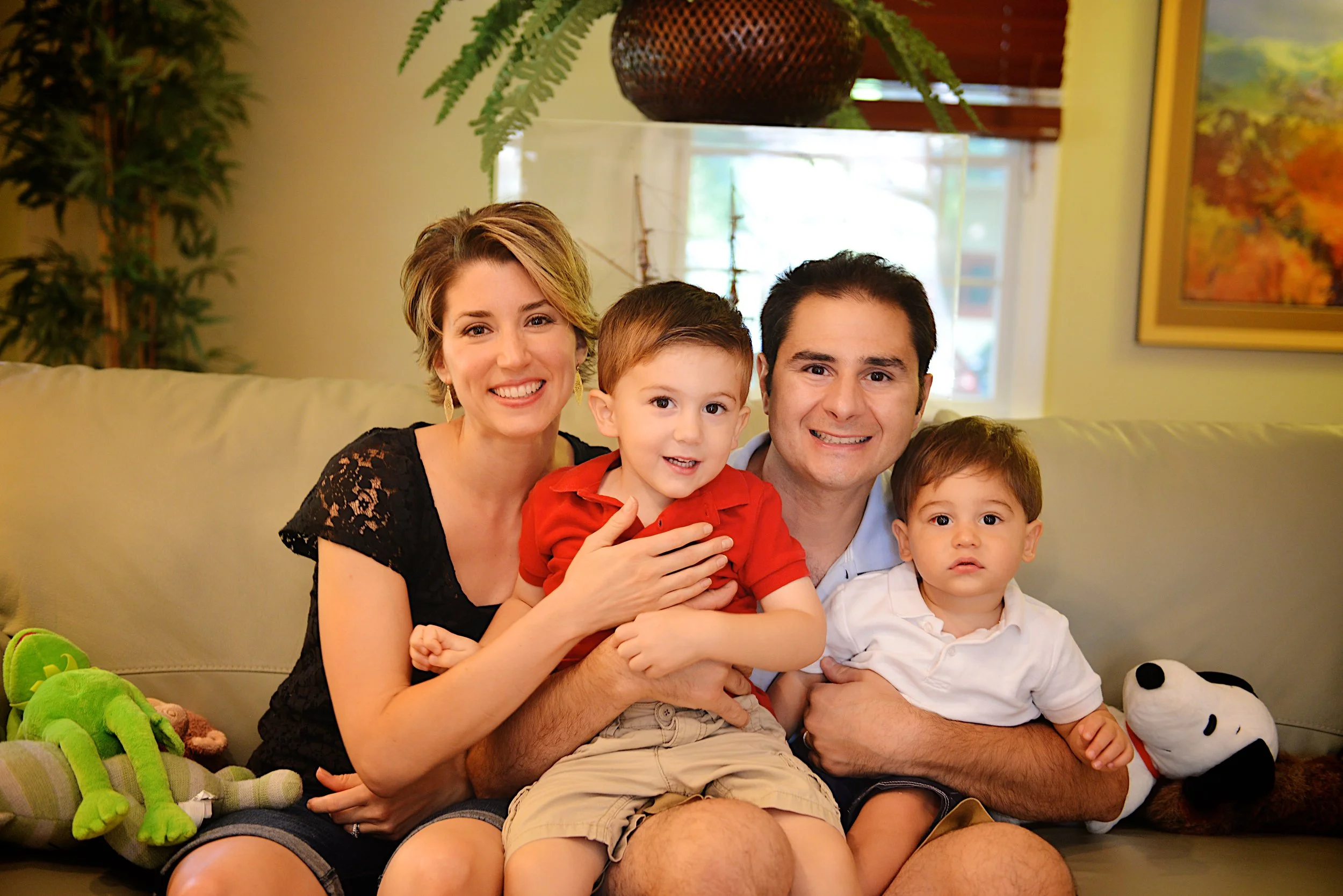 My Family (from Left to Right): Me, Noah, Dennis, Kyle