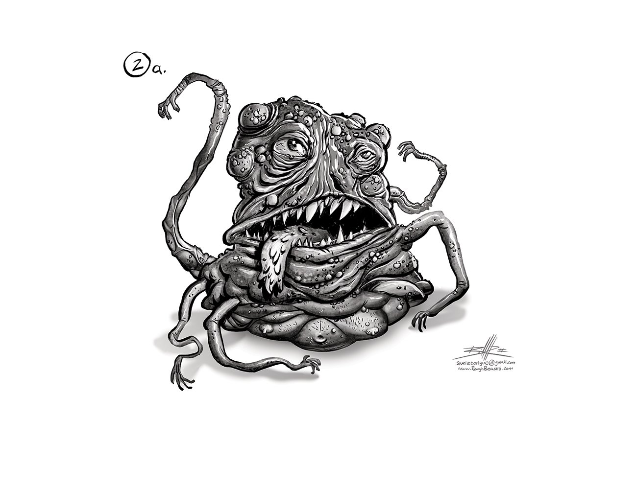  “Lars” designs for the short film  Third Wheel  