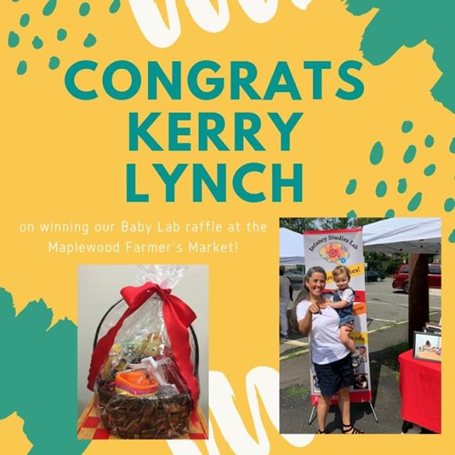 Thank you to everyone who came to our table at the Maplewood Farmer's Market! It was so nice meeting some new families and seeing one of our past participants (see photo on bottom right). Congrats again to Kerry Lynch, winner of our gift basket fille