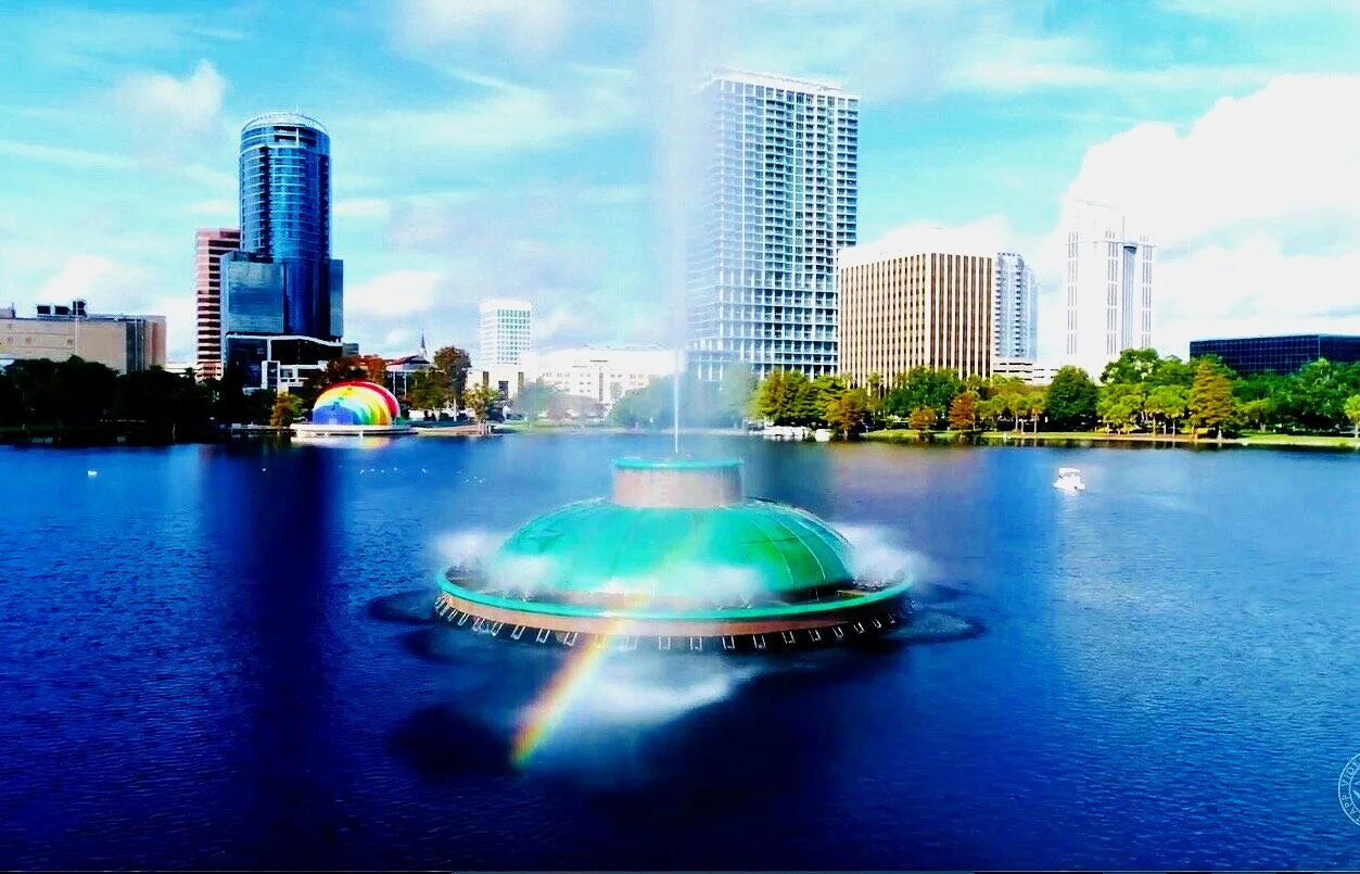 Orlando Yoga Eola Fountain