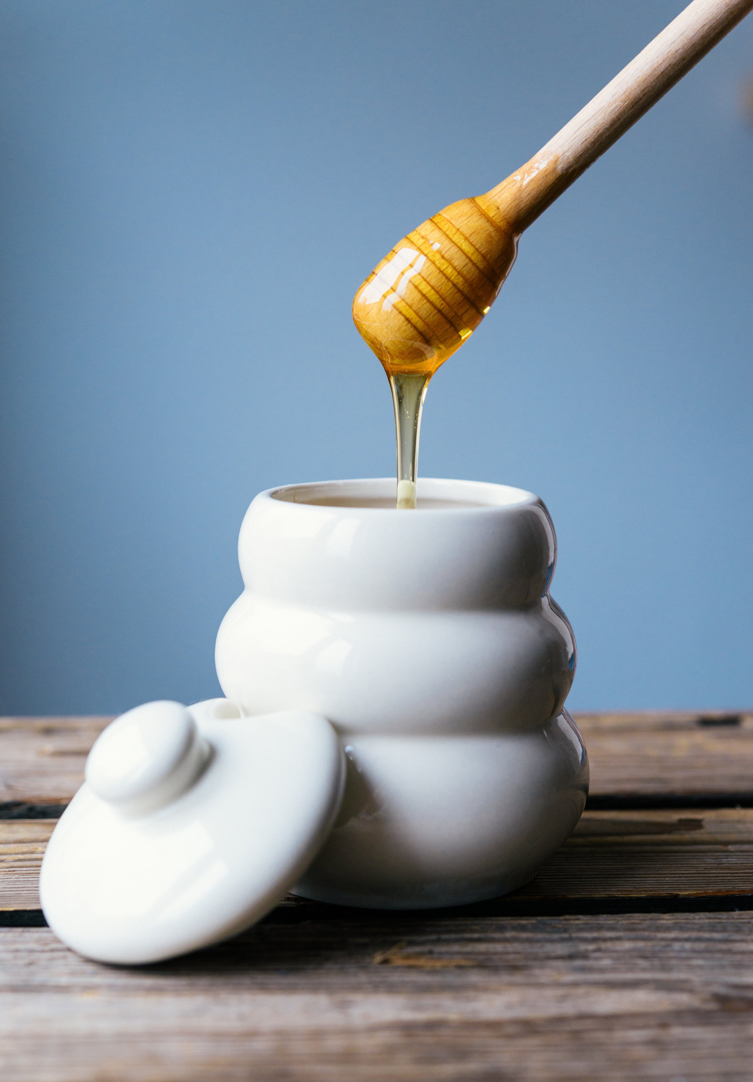 Wild Flower Honey Our busy bees collect honey for themselves and for you! Simple and sweet, just the way nature intended. 