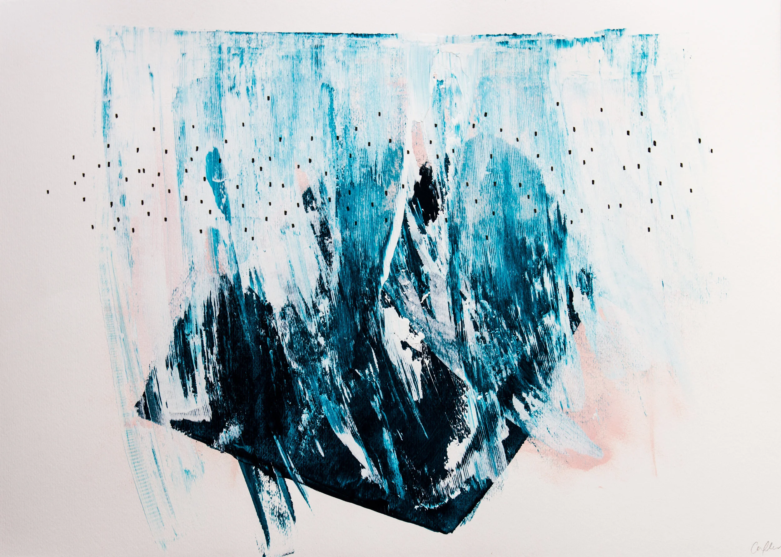 23.11.17 - LOGBOOK ENTRY 6: TALKING INSPIRATION WITH CHARLOTTE A FLEUR Charlotte is an abstract artist living and working in North London. Her works explore colour and how intuition can influence mark-making and composition....