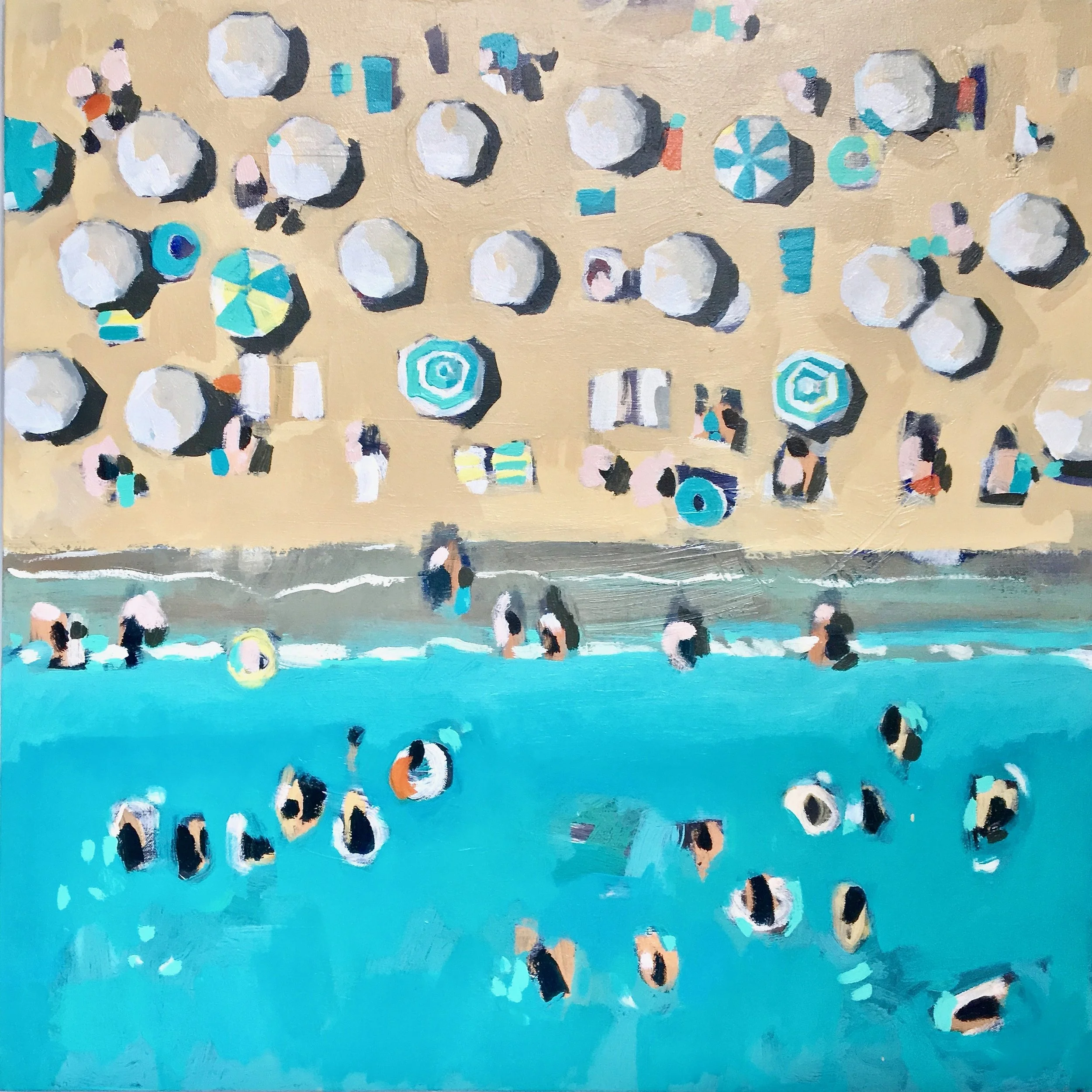 Hawaii Parasols. 80cm x 80cm. £2,000 .jpg